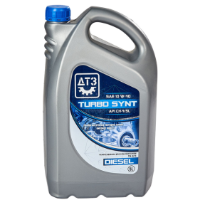 Олива моторна ДТЗ TURBO SYNT DIESEL 10W-40 API CH-4/SL каністра 5л ПЕ
